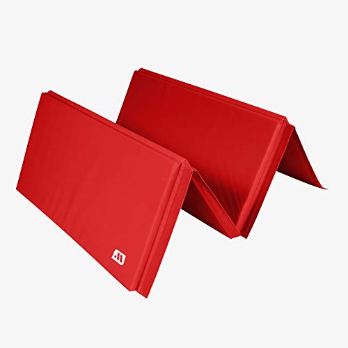 We Sell Mats 4 ft x 8 ft x 1.5 in Gymnastics Mat, Folding Tumbling Mat