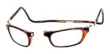 Clic XXL Magnetic Reading Glasses in Tortoise, +1.25