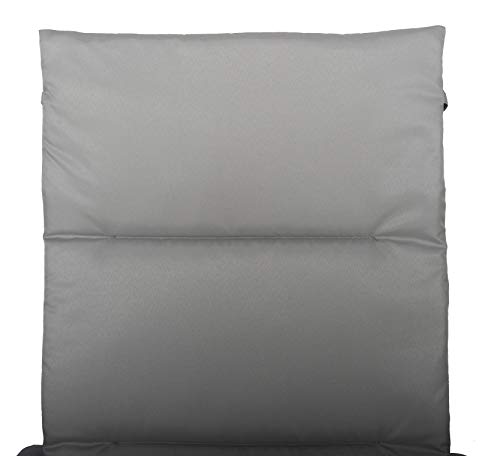 Chicreat Campingklappstühle mit Polsterung, Silber/Grau (2er-Pack) – Bild 7