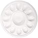 Zak Designs 1313-2227-AMZ Everyday Deviled Egg Trays, Eggshell White ET (Dozen)