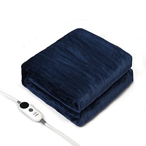 Electric Blankets Full Size with 6 Heating Levels and 9 Hours Auto Off Soft Heated Blanket with