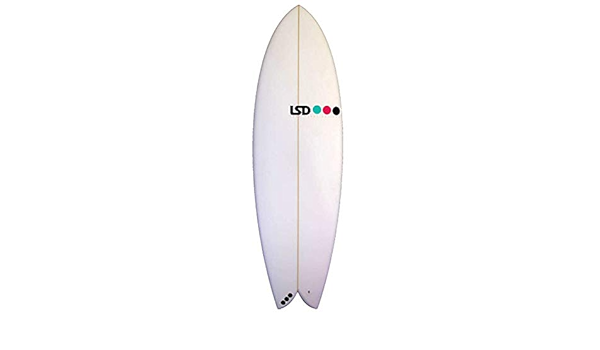 Surfboard LSD - Flashback 5.11 XF Retro Quad: Amazon.es ...