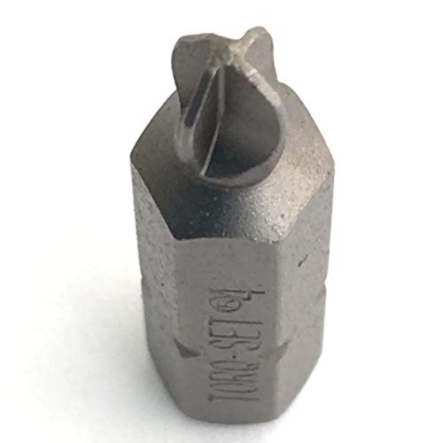PRECISE FIT 1/4 Hex 1 inch Short (Size 4) Fastener Drive Insert Bits That Fit TORQ SET Screws HI TORQUE Impact Power Tool Accessory Aviation Aerospace Airplane Maintenance Small Screwdriver Torq Bit