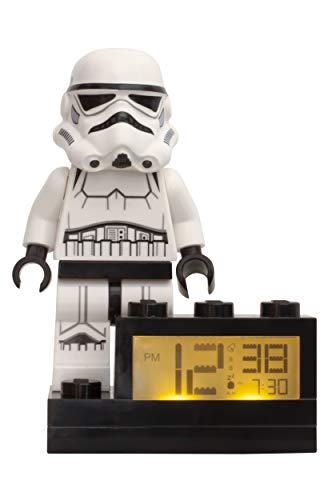 LEGO Star Wars 9004032 Wecker auf einem Fuß mit Stormtrooper als Minifigur und mit einem für diesen Charakter typischen… – Bild 7