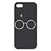 Harry Potter Hogwarts Crest - black Hard Cover Case for iPhone 5 5s case