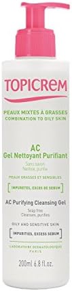 Topicrem AC Purifiying Cleansing Gel 200ml for Combination and Oily Skin WE GOOD SKIN