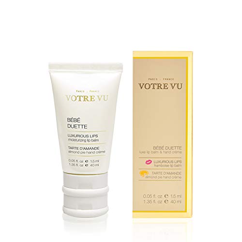Votre Vu - Bebe Duette Luxe Sweet Almond Hand Cream with Pink Lip Balm