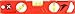 Kapro 923-10-10 Cast Aluminum Toolbox Level with Plumb Site, 10-Inch