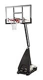 Spalding Ultimate Hybrid 54 In. Portable Basketball Hoop