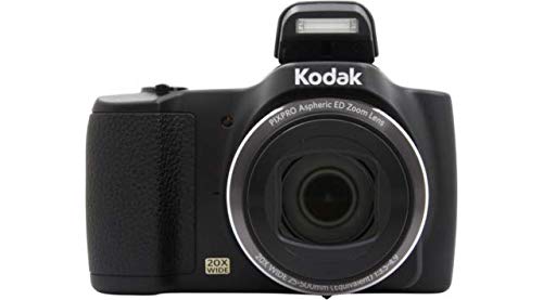 Kodak Pixpro FZ201 Digitalkamera, kompakt, 16,1 Millionen Pixel, mit Stecker, Schwarz