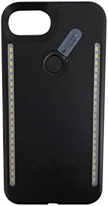 iPhone 7 Plus Illuminated Case,iPhone 6Plus /6SPlus Illuminated Case,Vahulawa New LED Selfie Light Up Luminous Case (Black-5.5In)