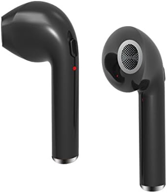 Gzmy Mini Wireless In-Ear Earphone Earpiece head phone for apple iPhone 7 7 plus 6s 6s plus and Samsung Galaxy S7 S8 and Android Phones,Wireless Earphone (Black Single ear)