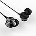XZY 3.5mm Earphones Headphones, Powerful Bass Driven Sound, 12mm Large Drivers, Ergonomic Design for iPhone, iPad, iPod, Samsung and Mp3/Mp4 Players (Black)thumb 1