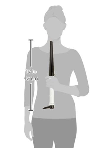 HOT TOOLS Professional Nano Ceramic Extra Long Tapered Curling