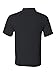 Gildan G890 5.6 oz. Ultra Blend 50/50 Jersey Polo with Pocket, Black, XX-Large