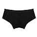 Avidlove Mens Underwear Sexy Bikinis Ice Silk Colorful Boxer Briefs, 1 Pack--Black, XXL = US L