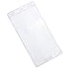 5 Pack - Extra Large 4 X 8 Badge Holders (Really Big) 4X8 Inch Big Credential Plastic ID Protector Sleeves for Sporting Events & Concert Tickets - 3 Lanyard Slots at Top to Work with Any Lanyard