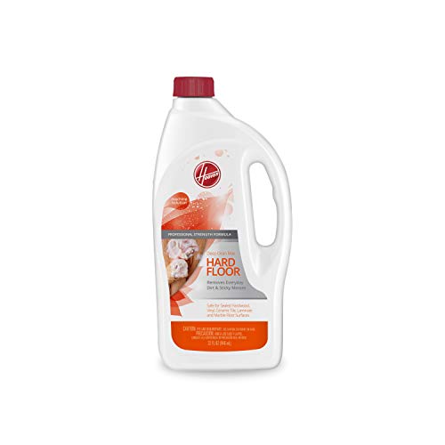 Hoover Deep Clean Max Hard Floor Machine Cleaner Solution, 32 oz Formula, AH30426, White