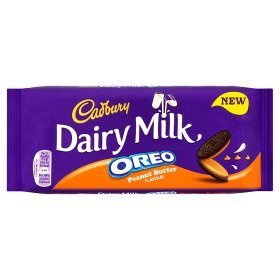 Cadbury Dairy Milk With Oreo Peanut Butter Chocolate Bar Cadbury Dairy Milk With Oreo Peanut Butter Chocolate Bar