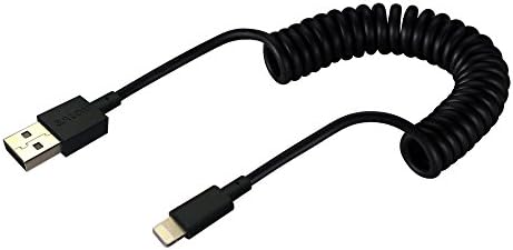 Salom Apple uCable - Coil USB data cable - Apple lightning connector