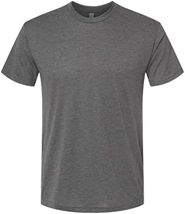 Next Level 6010 Men's Tri-Blend Crew Tee-Venetian Gray, Large