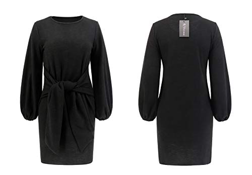 image for R.Vivimos Women's Autumn Winter Cotton Long Sleeves Elegant Knitted Bo