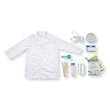 Melissa & Doug Scientist Role Play Costume Set,