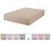 Superity Luxurious Hotel Quality Queen Fitted Sheet 100% Cotton Ultra Soft, Skin-Friendly & Hypoallergenic Deep Pocket Fits 16 Mattress Easy Care & Snug Fit (Queen Size - 60 X 80)
