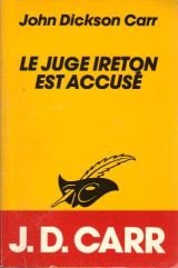 Book's Cover ofLe juge Ireton est accusé
