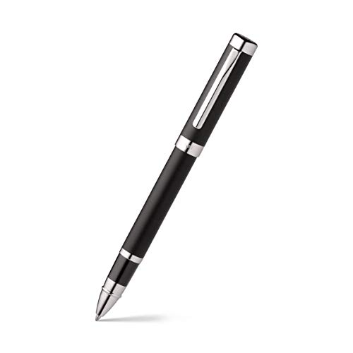 Pennline Hercules Rollerball Pen Matte Black with Chrome Trims