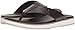 Calvin Klein Men's Deano Ck Emboss Leather Dress Sandal