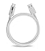 USB Type C Cable (3FT), TechMatte USB 3.0 Type C to Type A (USB-C to USB) Cable for Galaxy Note 8, S8, S8 Plus, Google Pixel, Pixel XL, OnePlus 3, HTC 10, Nexus 5X, 6P, LG G5 (3 Feet, White)