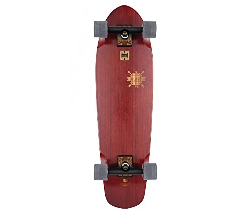 GLOBE HG Big Blazer Skateboard, Cherry/Bamboo, 32"