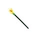 Xonex Calla Lily Flower Ballpoint Single Pen (10737) in Our Choice of Purple, White or Yellow
