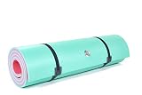 Floating Oasis Lake Pad - Premium Floating Island/Water Mat - Made in The USA (Pink/Turquoise)