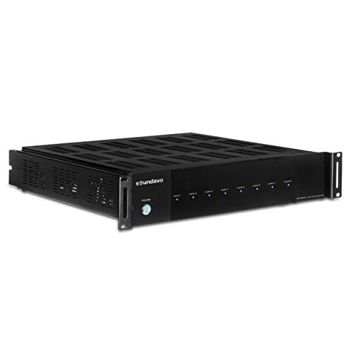 Soundavo MZ1650S Digital MultiZone Integrated Amplifier 16 Channel / 8 Zone System with S