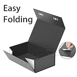 RYDDOY Black Gift Box, 12x6x4'' Gift boxes for