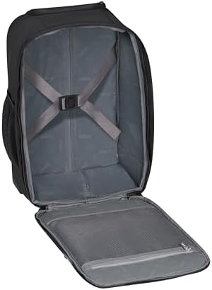 Take2Cabin - Ryanair Bolsa de Cabina 40 x 25 x 20 cm, 20 l, 1,40 kg, Mochila con Ruedas, Equipaje de Mano, Mochila de Avión S Bajo Asiento, Negro (Black)