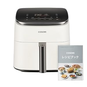 COSORI コソリ ノンフライヤー 6L大容量 エアフライヤー DCモーター 高速 最高温230℃ 発酵 air fryer CAF-DC601