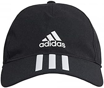 adidas AEROREADY 3-Stripes Baseball Men's Cap,Black/White/White,M