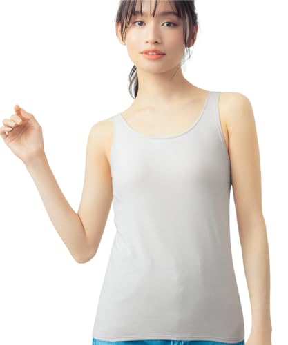 [ウイング/ワコール] カップ付きタンクトップ S~4L 綿混(身生地部) ET1132 CB 3L