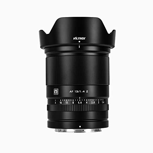 VILTROX 13mm f/1.4 F1.4 Auto Focus Lens for Nikon ZMount Camera,Wide