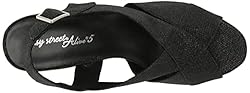 Easy Street Women's Christy Heeled Sandal, Black