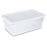 Sterilite Storage Box 13.5 X 8.3 X 4.8, 6 Qt. Clear