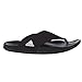 adidas Men's Adilette Cloudfoam Ultra Flip-Flops Slide Sandals, Core Black/Core White/Core Black, 9