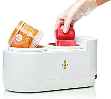 Hive Depilatory Dual Digital Wax Heater 1 Litre / 0.5 Litre Pot Heater Warmer Hair Removal Paraffin Beauty Salon Equipment CODE: HOB8100