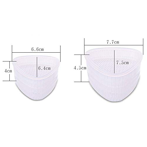 Triangle Sushi Mold, Sushi Mold Maker with Three Shapes