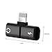 Headphone Jack Adapter Dual Ports Earphone Cable Convertor for iPhone Xs Max X 7 8 Plus for iPhone Charger Splitter Quick Charge Car Adapter Headphone Jack Audio + Charge +Calling Adapter for iOS 12thumb 4