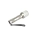 LGtrade Electronic Herb Grinder Crusher for Weed Metal Herb Grinder Tabacco Crusher Grinder Cracker, Silver, Zinc Alloy
