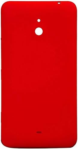 Baijia Tina Housing Battery Back Cover + Side Button for Nokia Lumia 1320(White) (Color : Red)
